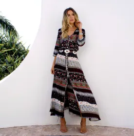 Alyssa - Long Bohemian Style Dress