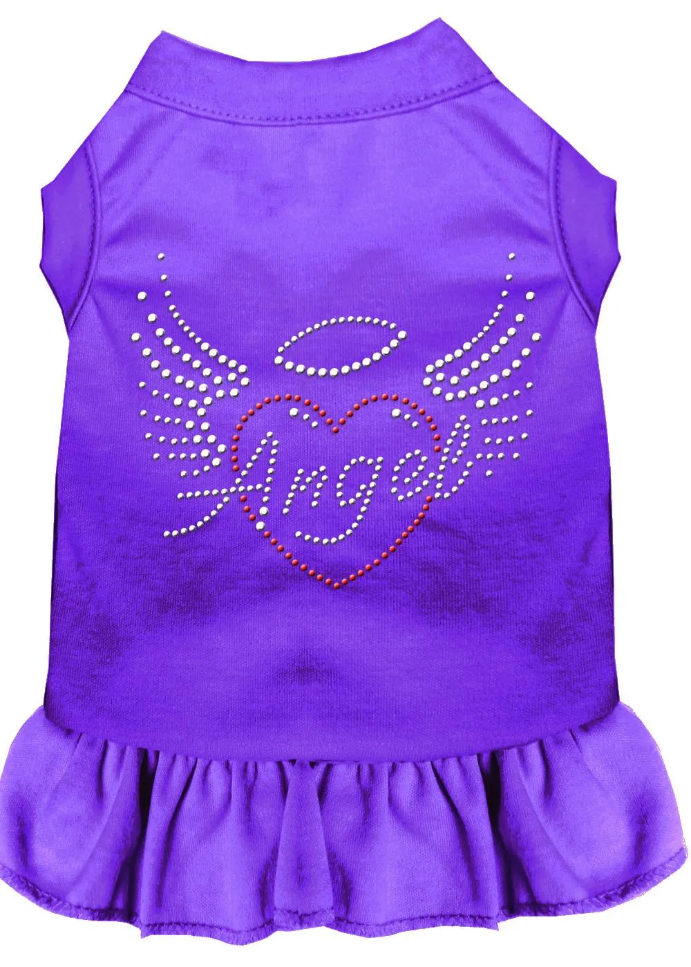 Angel Heart Rhinestone Dress Purple Med (12)