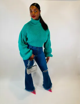 Bella Sweater (Kelly Green)