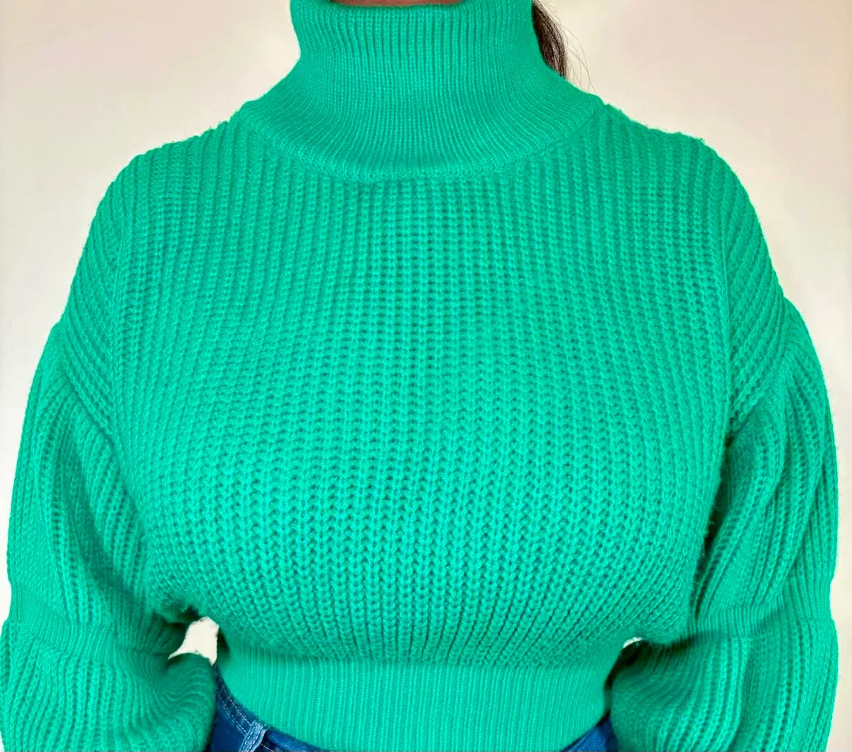 Bella Sweater (Kelly Green)