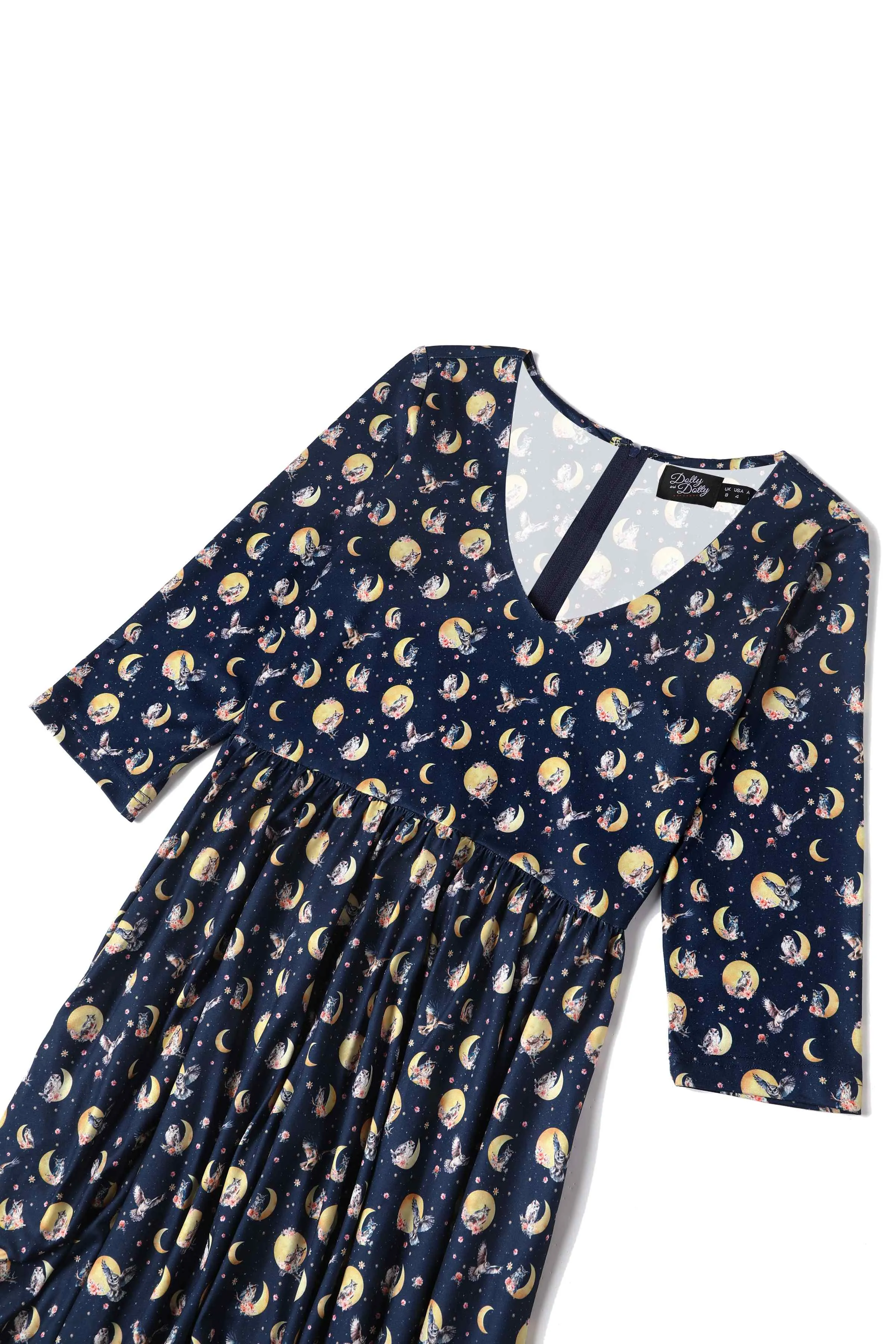 Billie Navy Blue Night Owl Dress