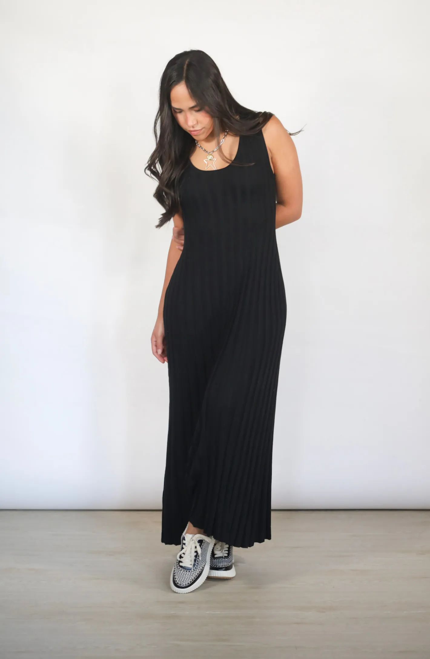 Care To Dare Ribbed Sleeveless Maxi Dress- 2 Colors