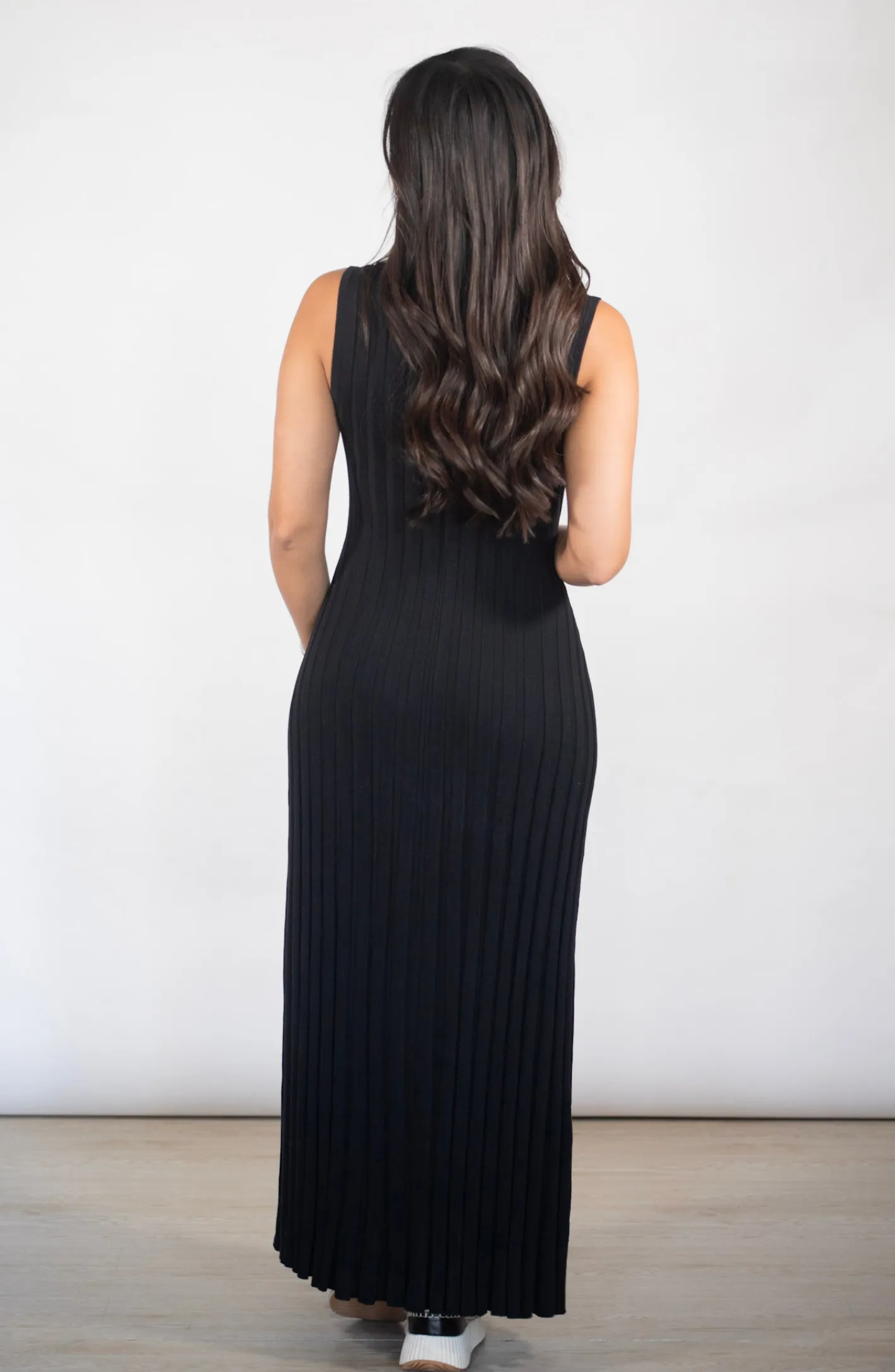 Care To Dare Ribbed Sleeveless Maxi Dress- 2 Colors