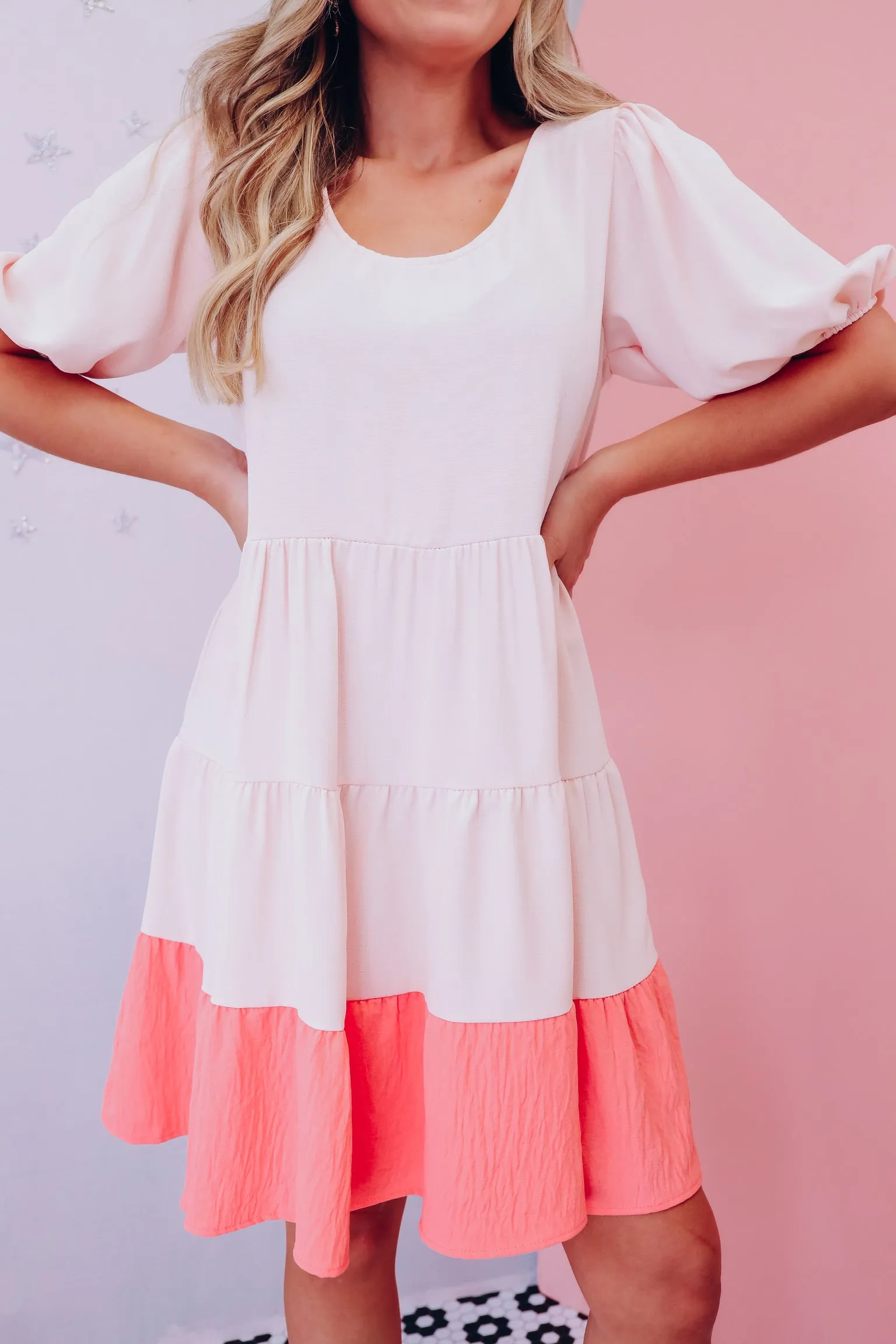 Effortlessly Feminine Tiered Babydoll Dress