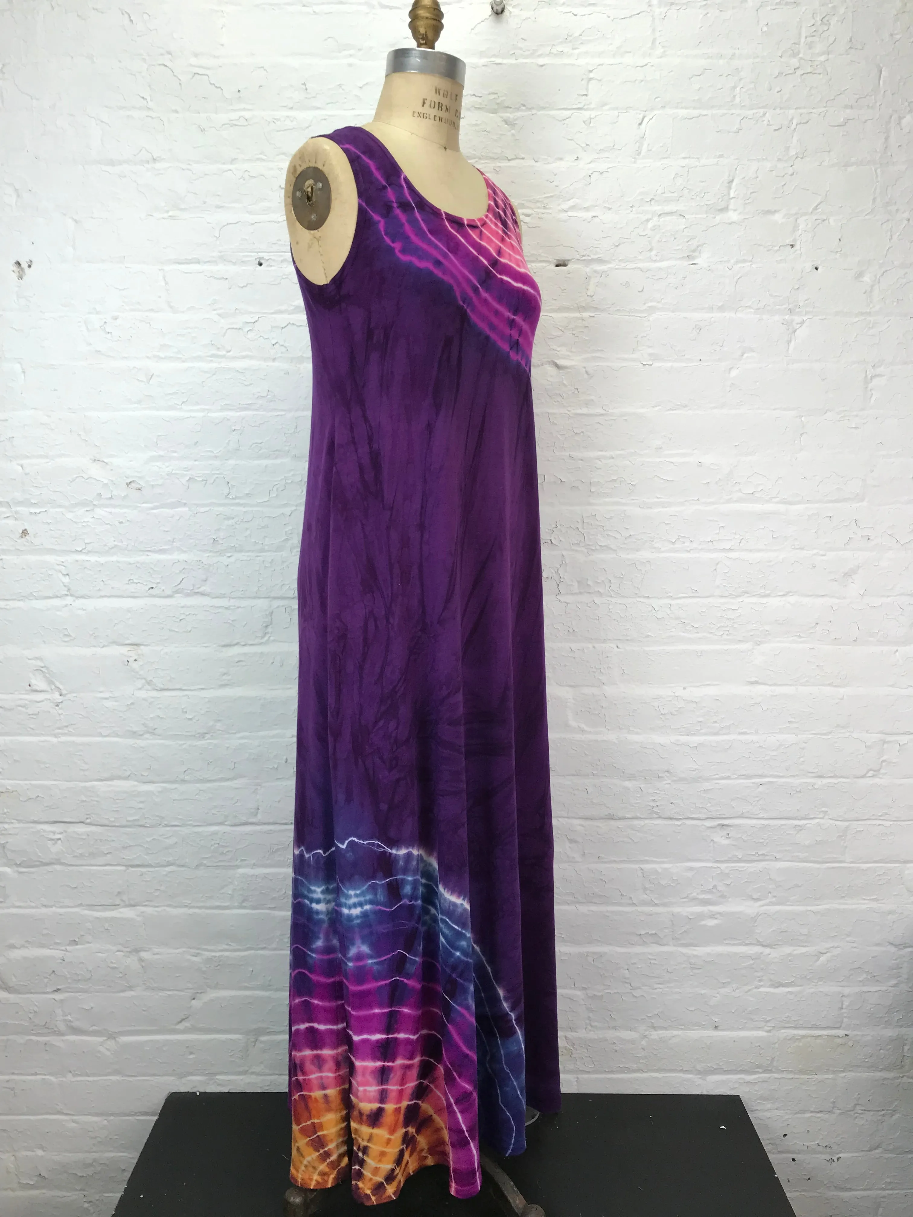 Eileen Maxi Tank Dress in Summer Geode - Small