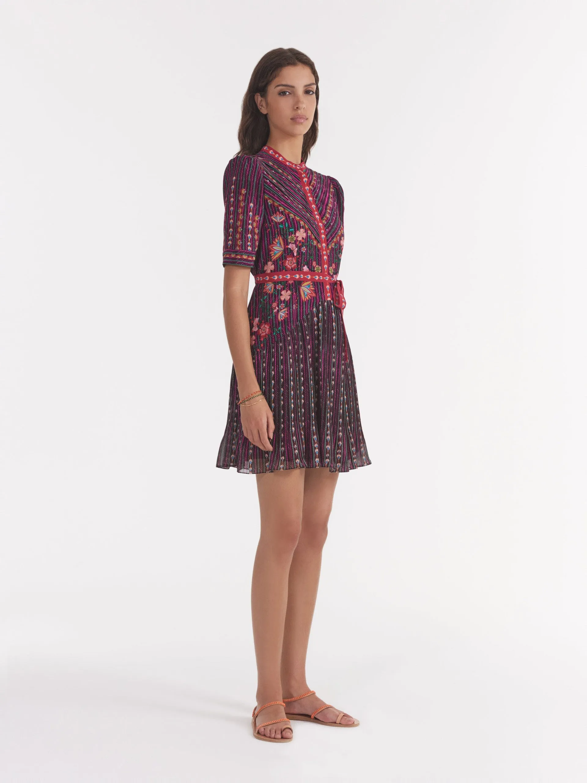 Feather stitch Ally dress