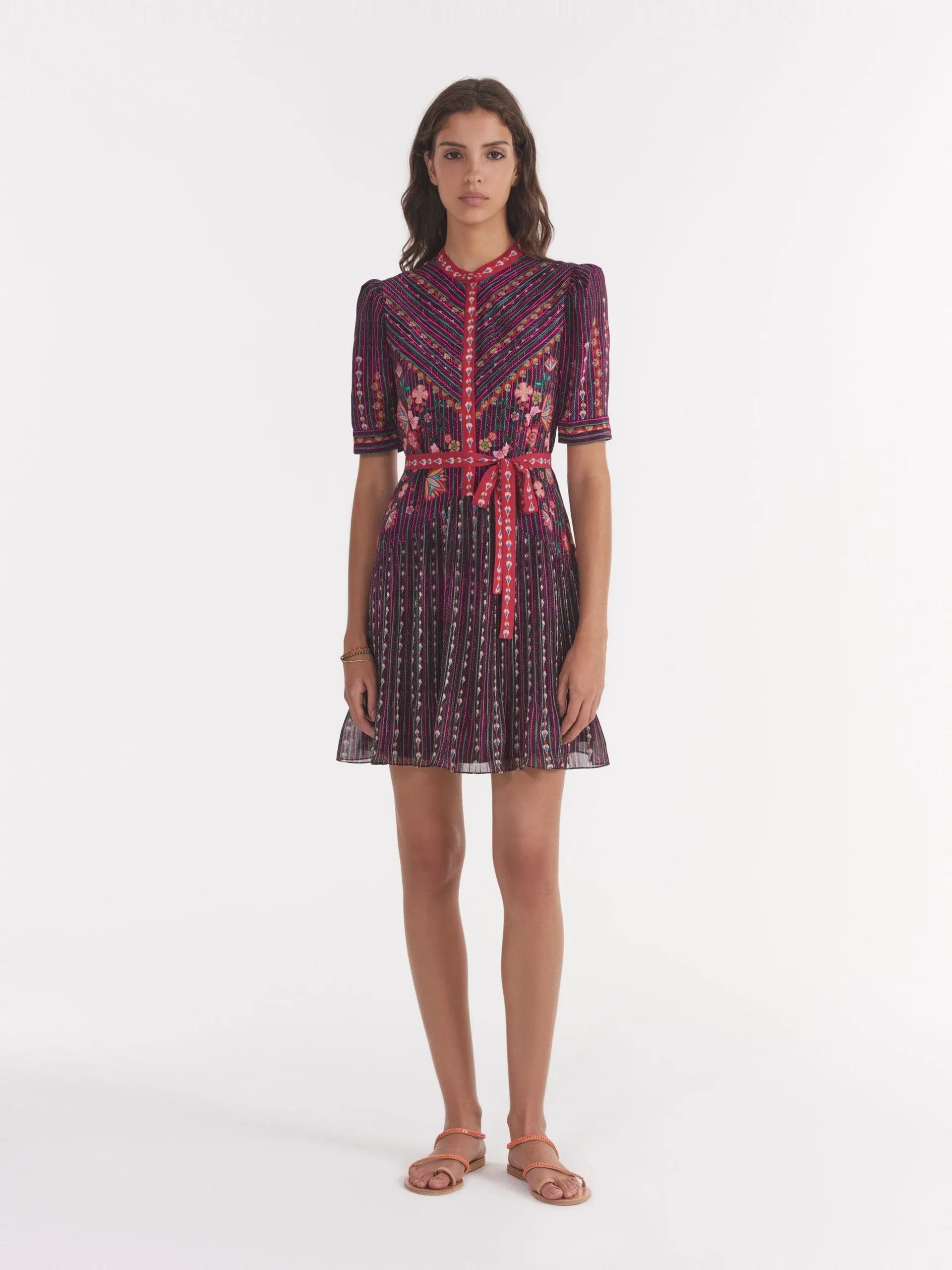 Feather stitch Ally dress