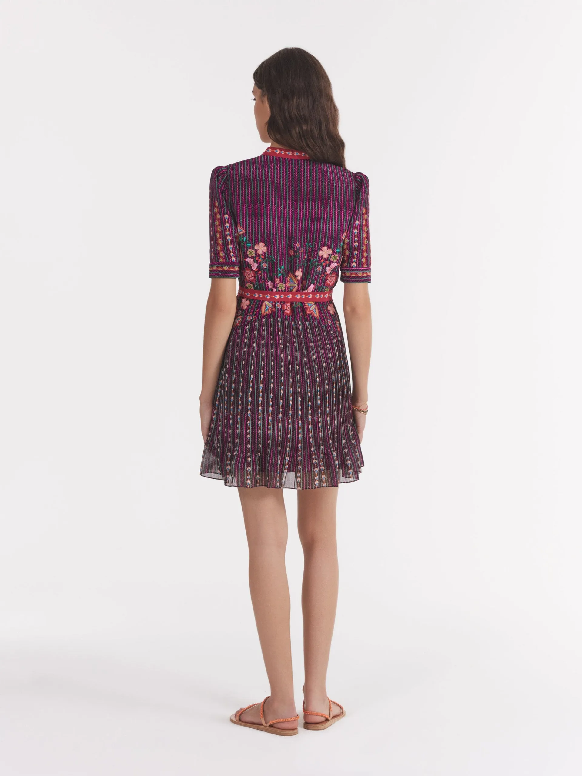 Feather stitch Ally dress