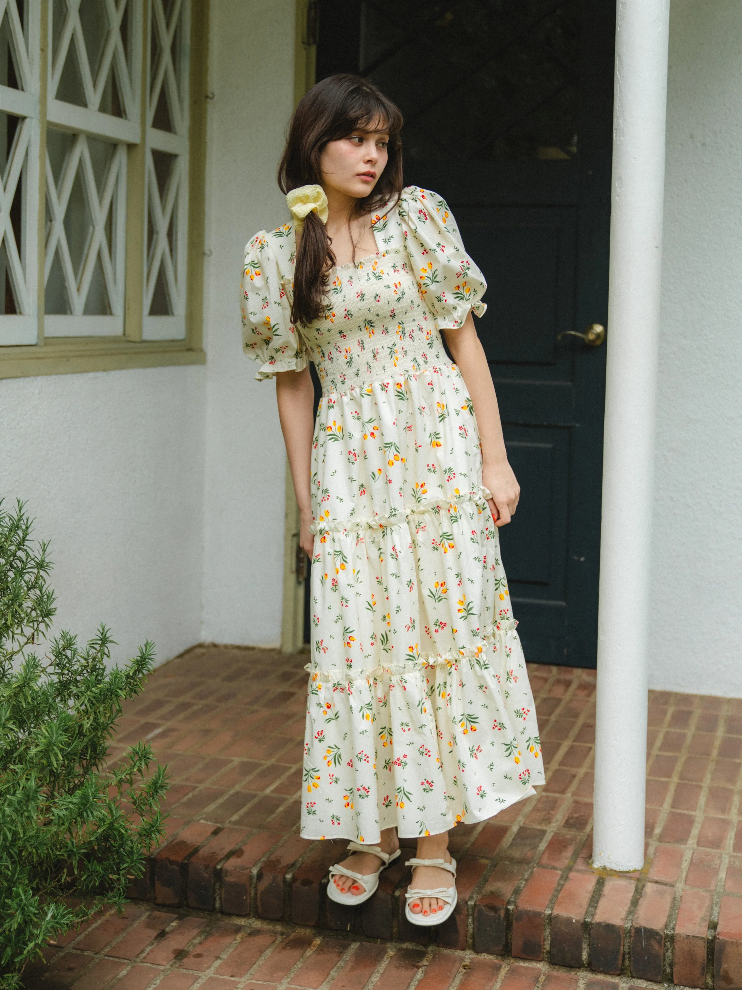 Feminine Lady Long Dress