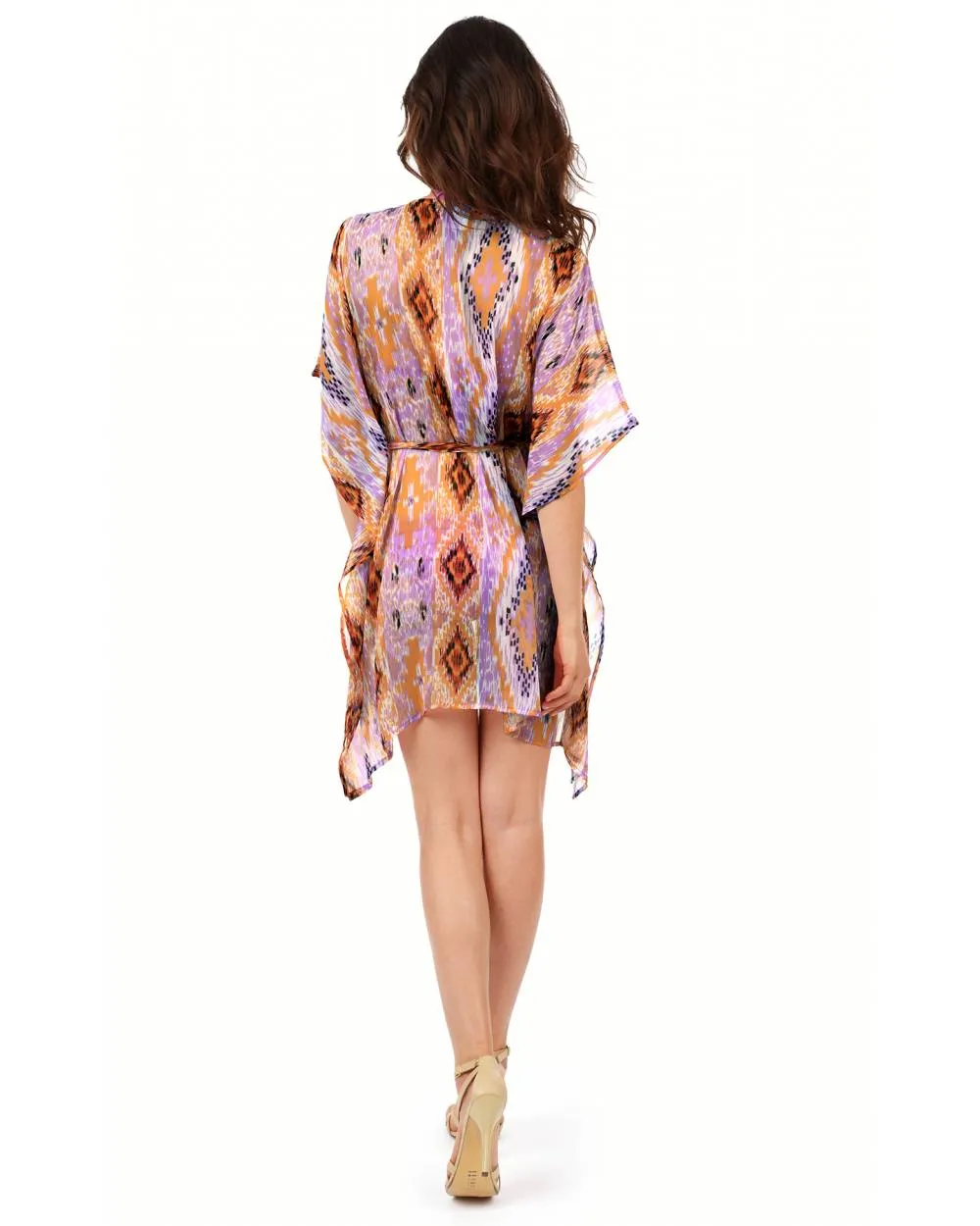 Final Sale Beaded Beach Cover Up Dress