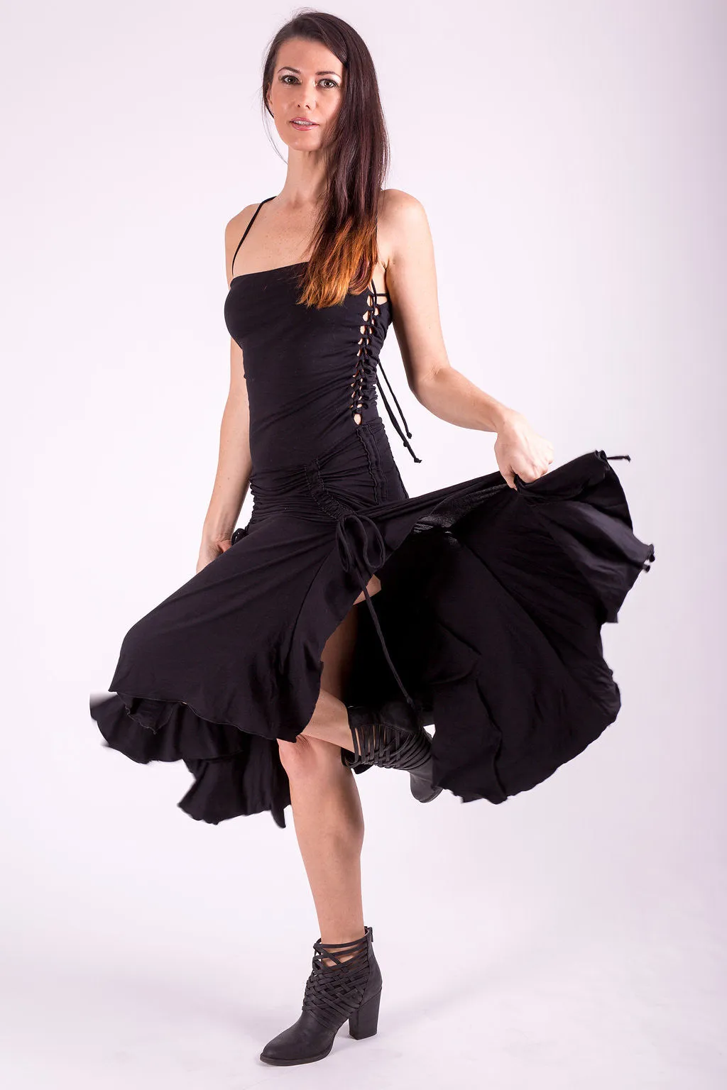 Flamenco Dress - Black