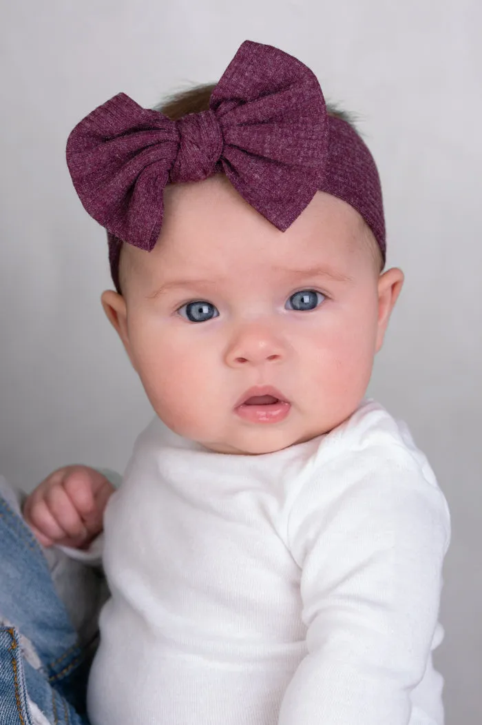 Heathered Baby Headband