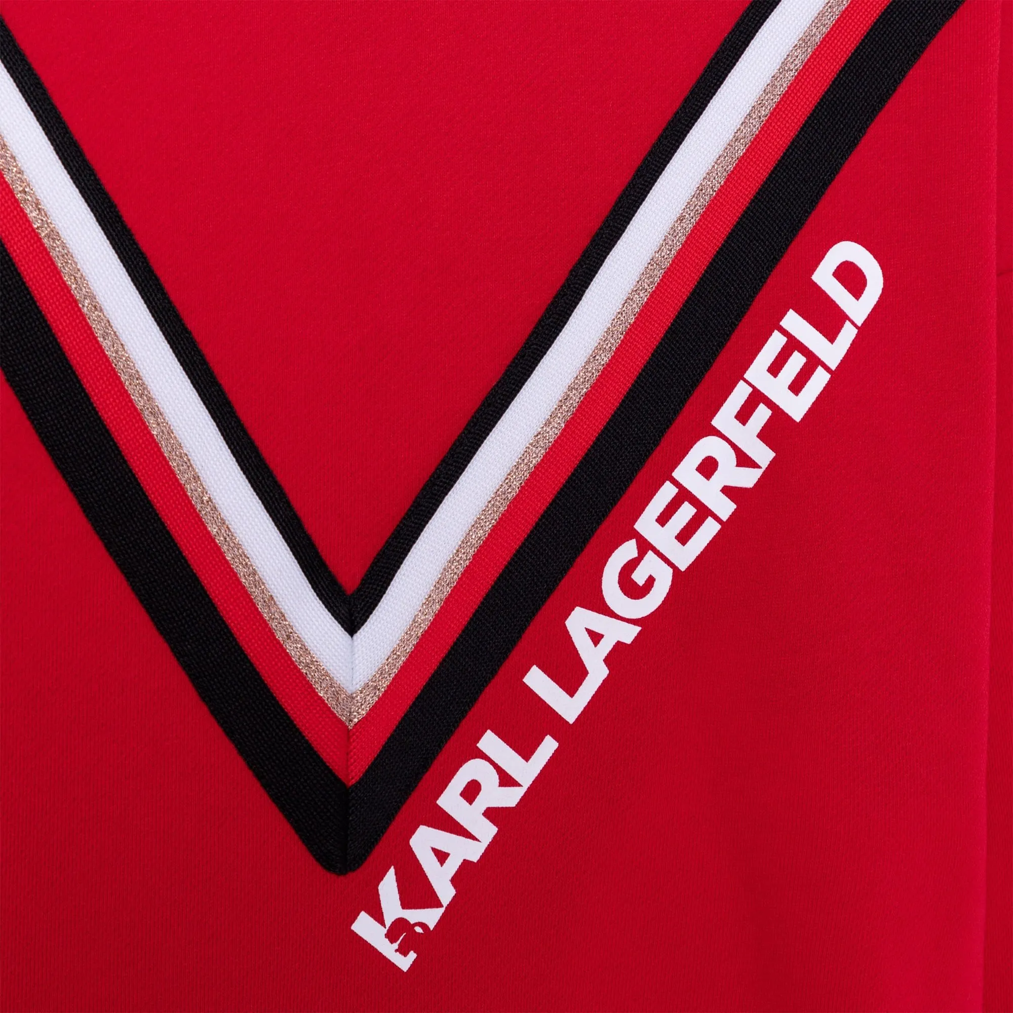 Karl Lagerfeld - Sweatshirt Dress- Red