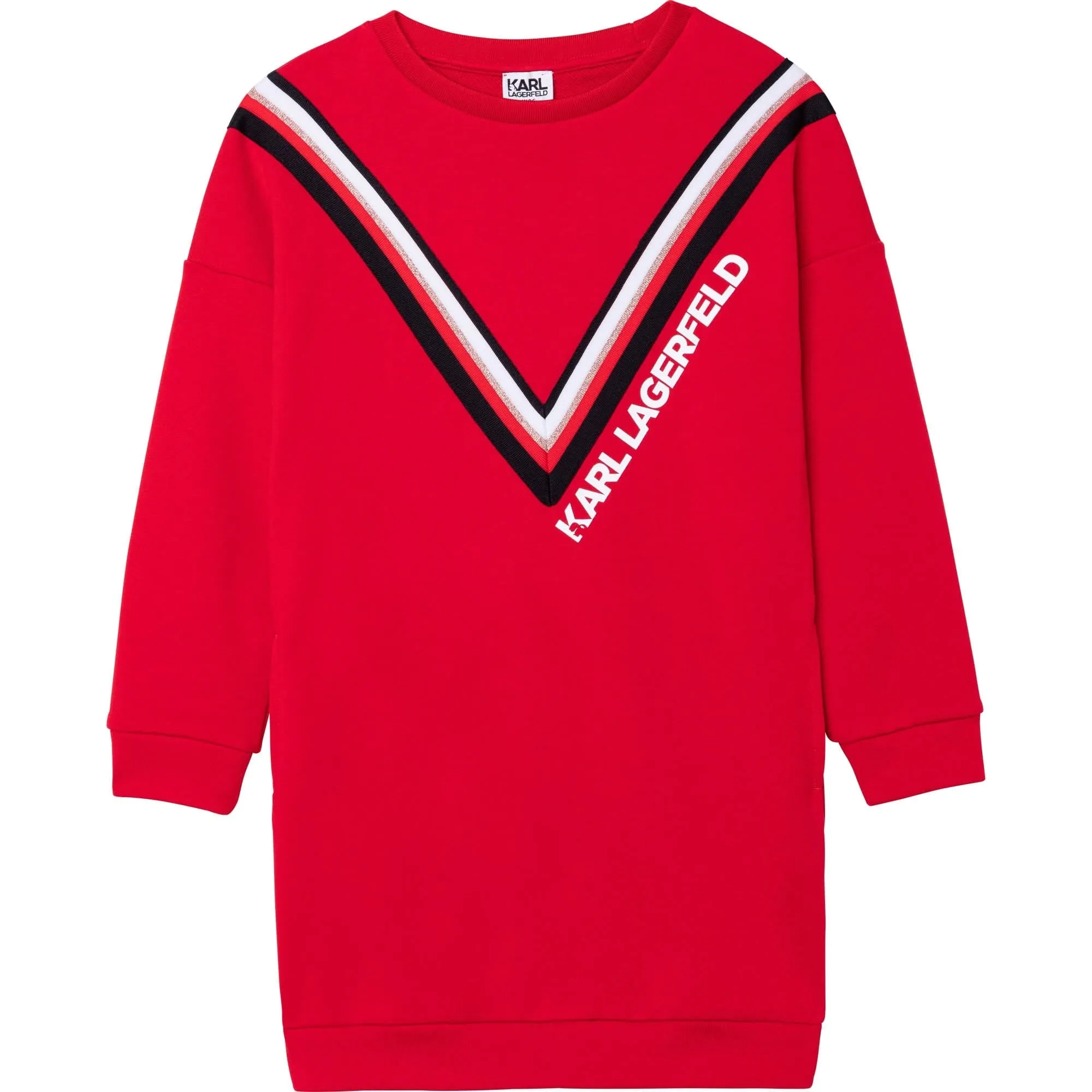 Karl Lagerfeld - Sweatshirt Dress- Red