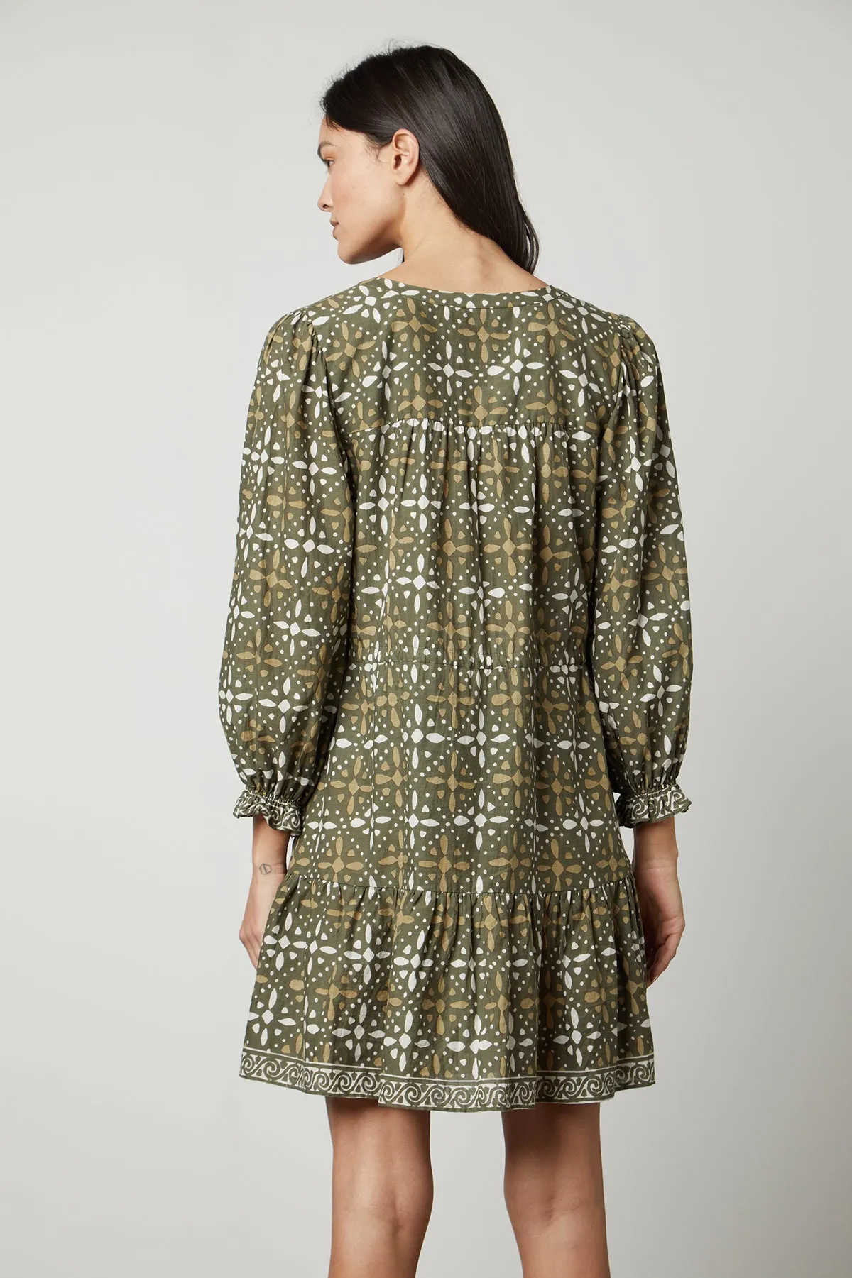 KATARINA PRINTED BOHO DRESS