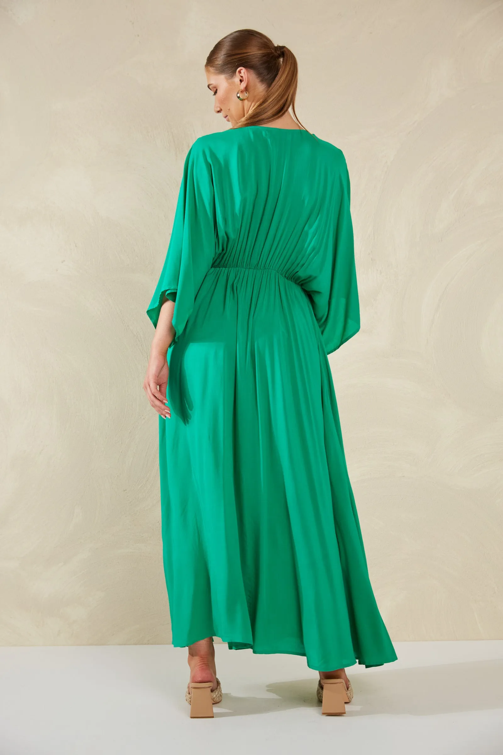 Lipari Tie Maxi Dress