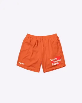 Love Yourself First Mesh Shorts