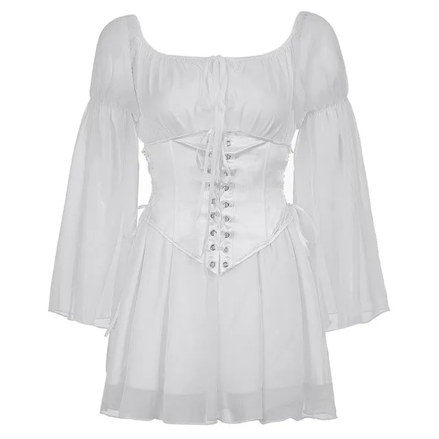 Pure Bliss Dress & Corset Co-Ord