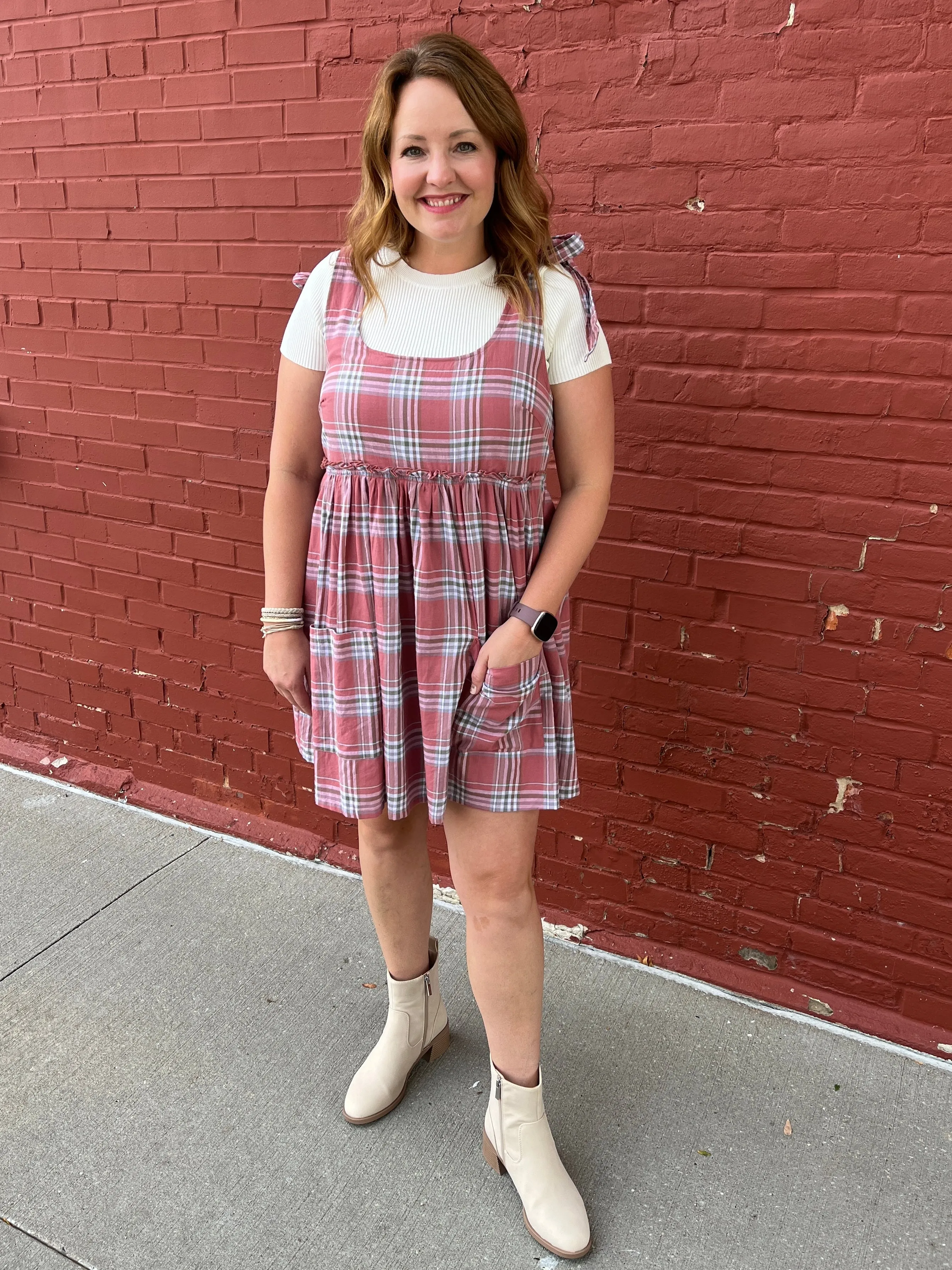 School Girl Plaid Dress