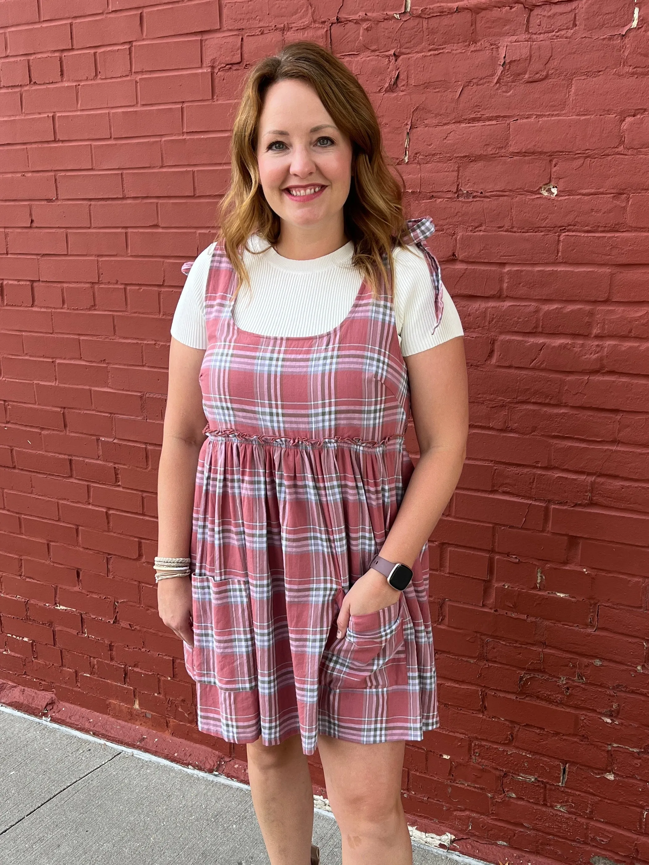 School Girl Plaid Dress