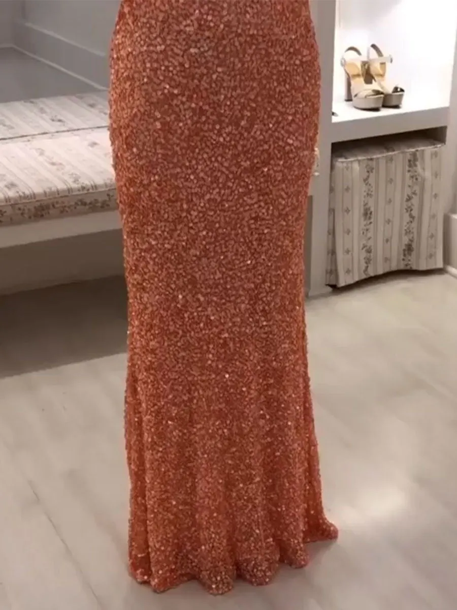 Sequin Slim Elegant Dress