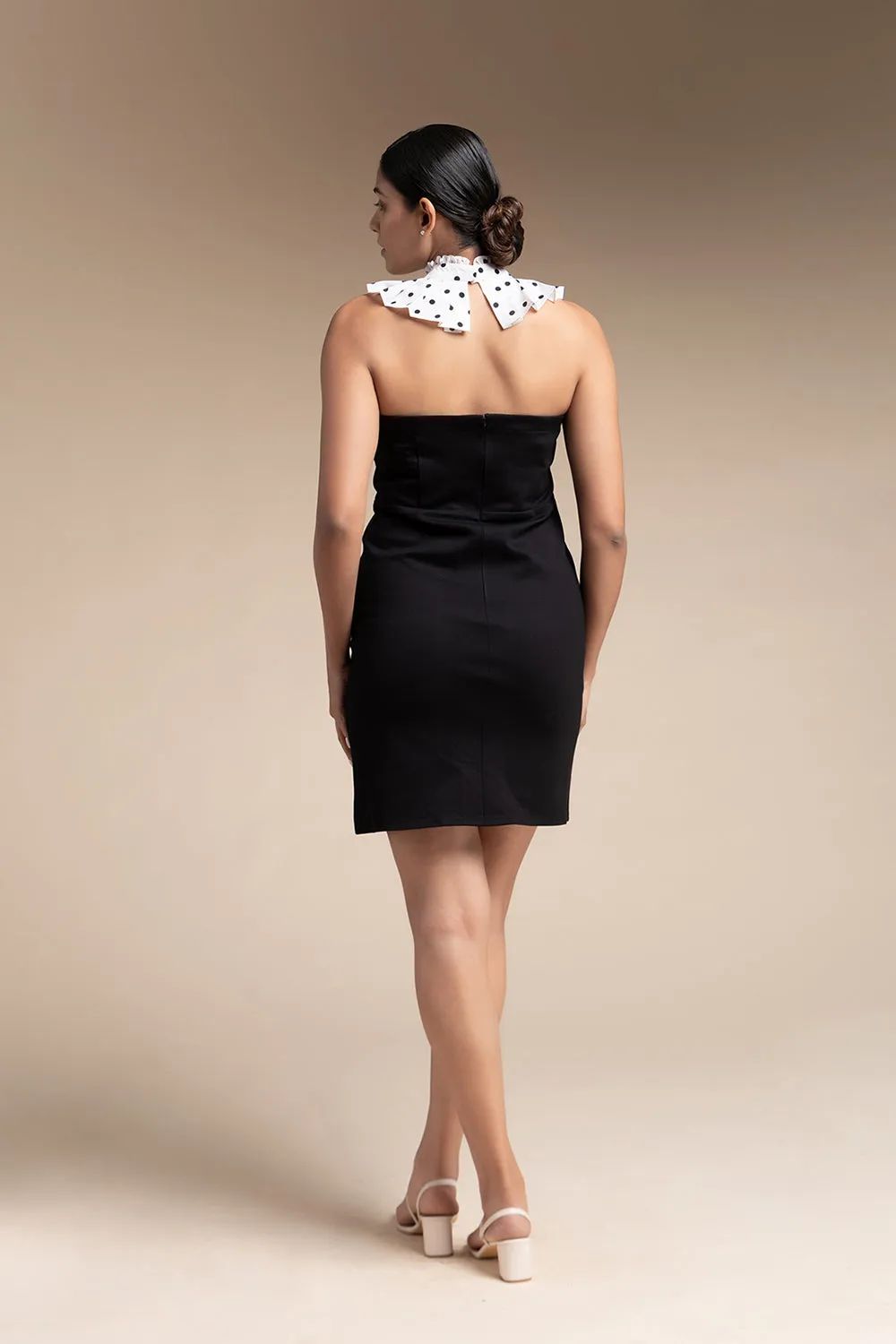 Slim Fit Dress - Black