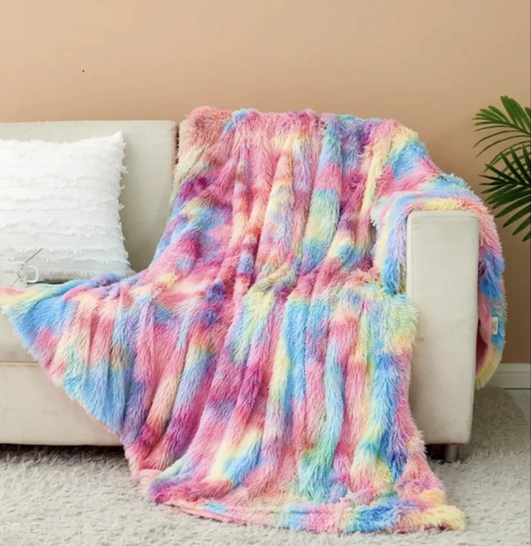 Soft Fluffy Warm Blanket Throw