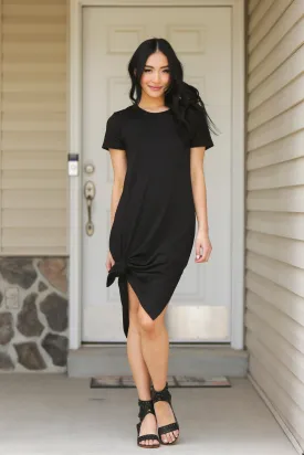 Split Hem T-Shirt Dress