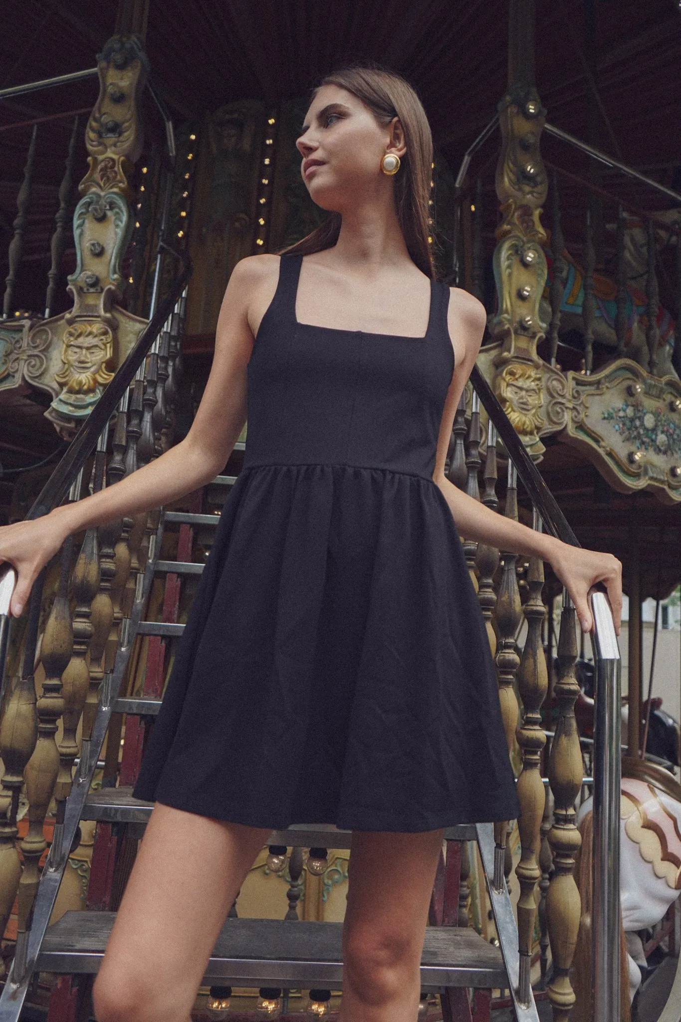 The Madeline Dress - Black