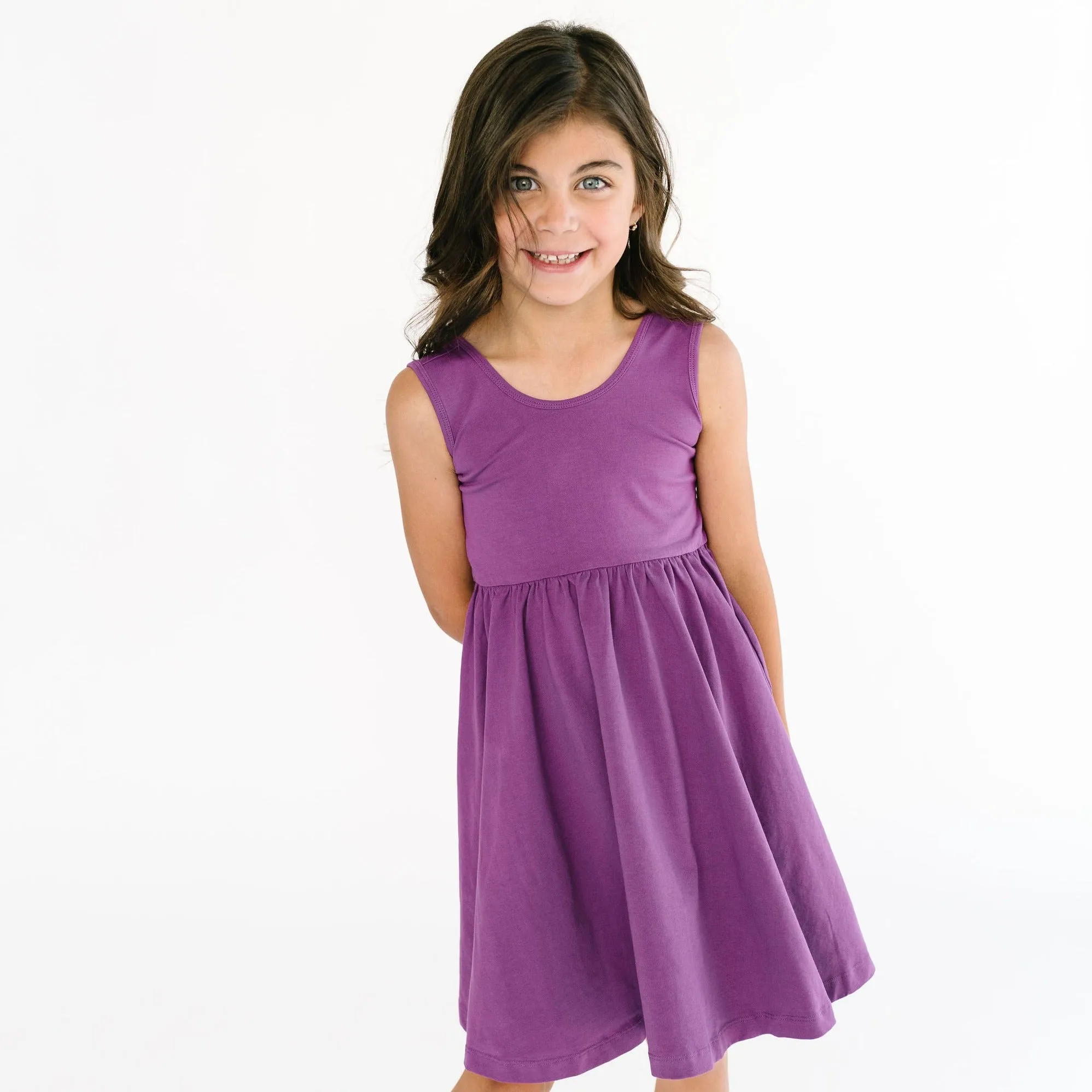 The Tank Ballet Dress in Amethyst