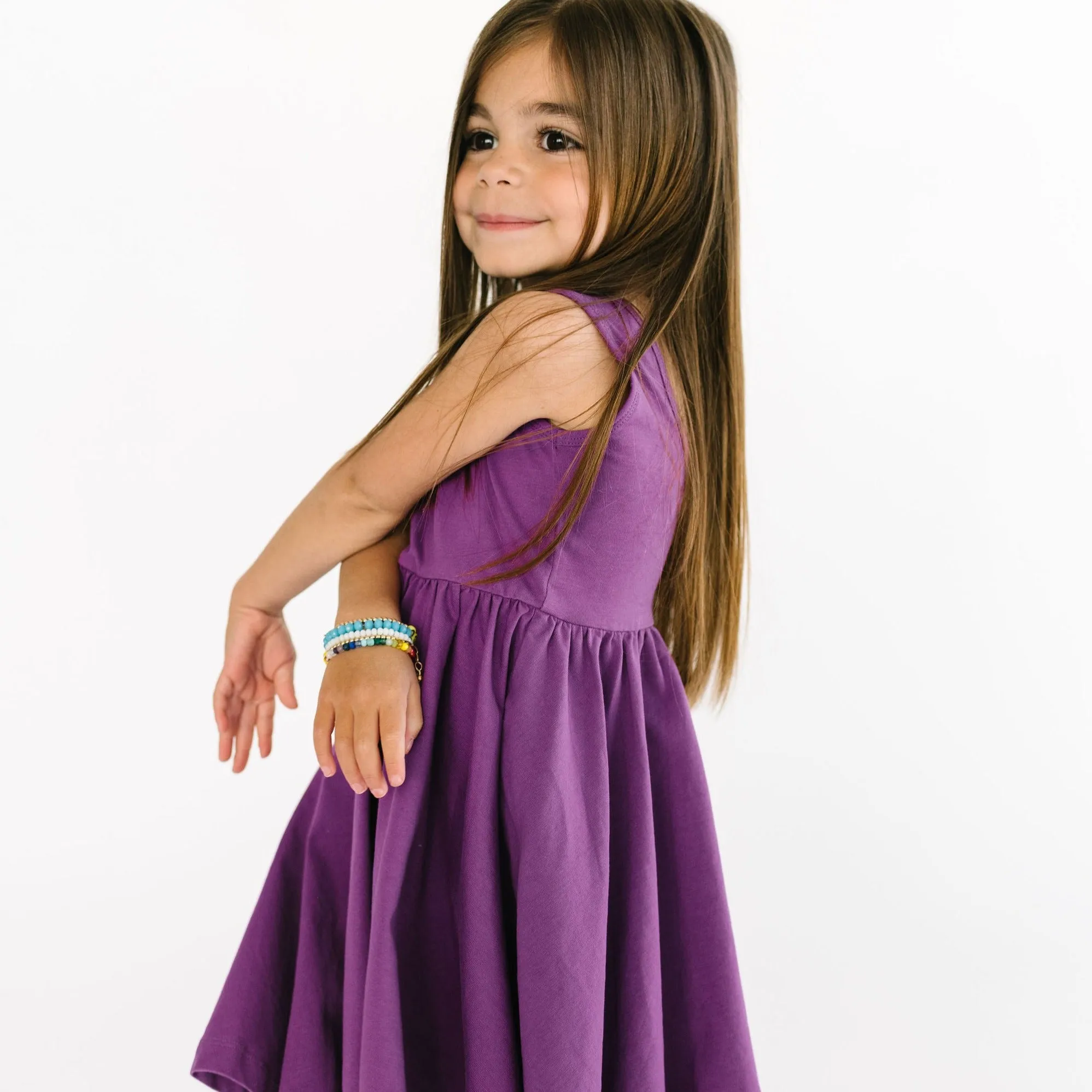 The Tank Ballet Dress in Amethyst