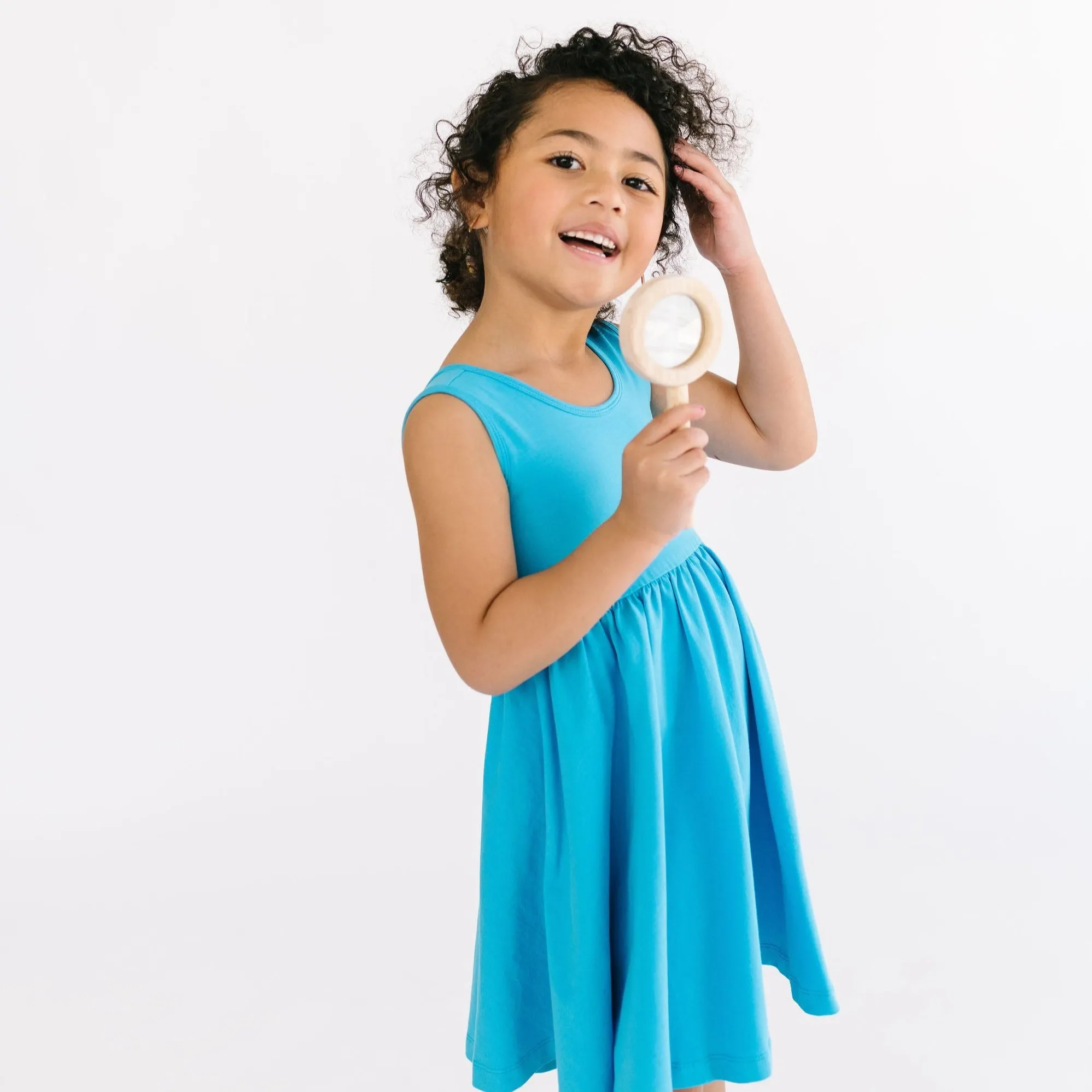 The Tank Ballet Dress in Blue Danube