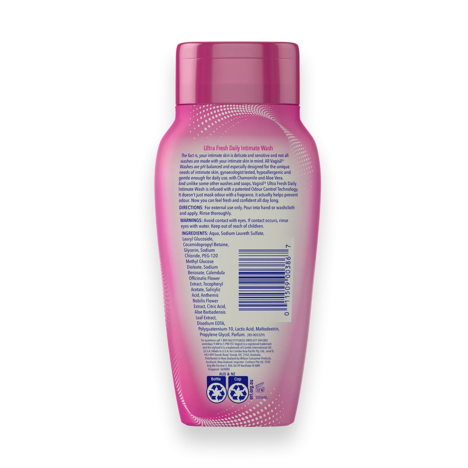 Ultra Fresh Feminine Wash 240ml *EXP DATE NOV 2024*